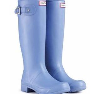 Periwinkle Matte Hunter Boots